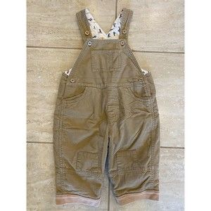 Baby Gap Infant Boy Avaitor overalls Size 6-12m Airplanes, Pilots, Full Snaps